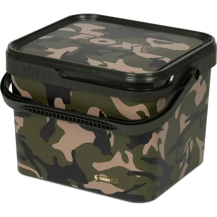 Fox Camo Bucket 12l - Voorradig Actieprijs