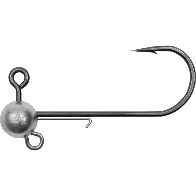 Black Cat Mega Jighead 10/0 20g Dagaanbieding