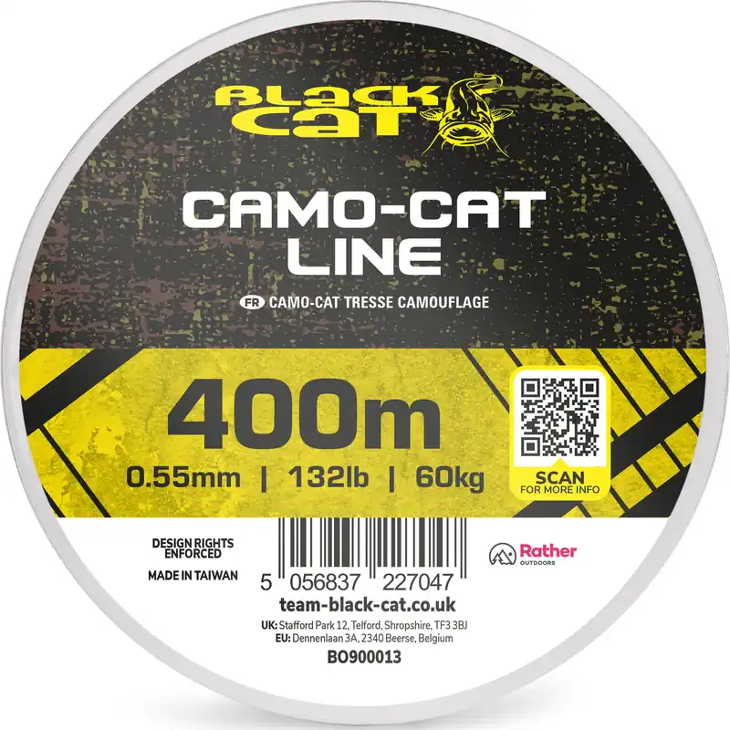 Black Cat Camo-Cat Line 60kg 0.55mm 400m Express Levering