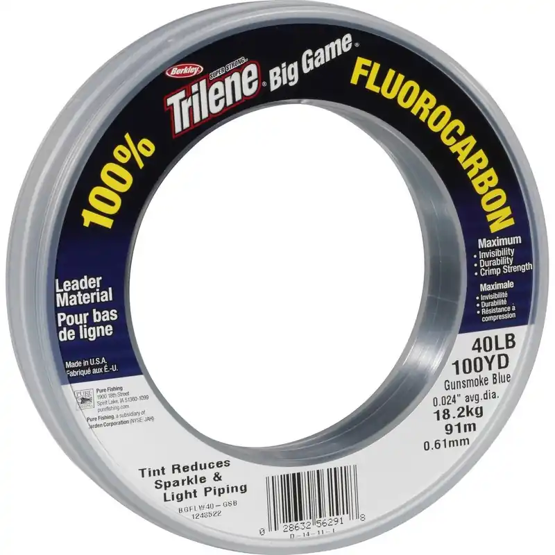 Berkley Big Game Fluorocarbon Clear 0.46mm 90m - Voorradig Superprijs