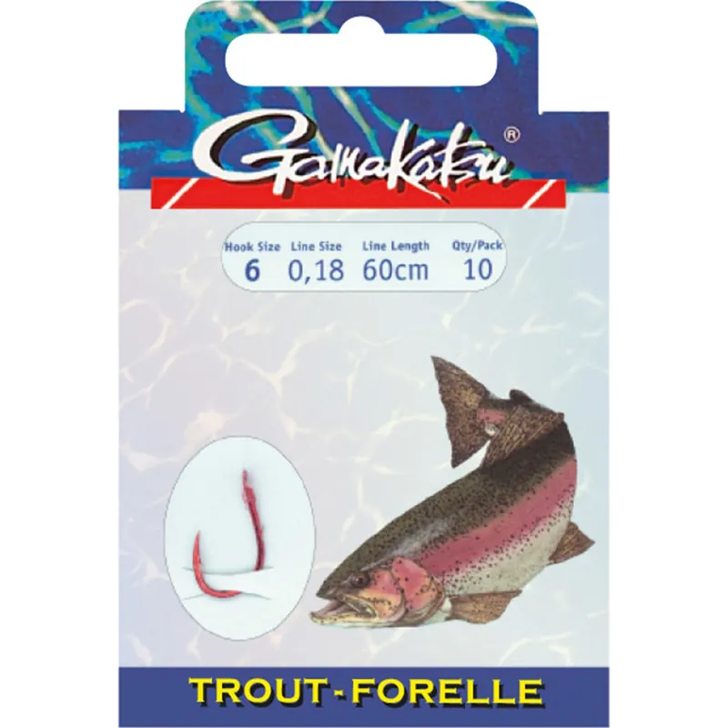 Gamakatsu BKS-5330R Trout 60cm H08 0.16mm - Voorradig Superprijs