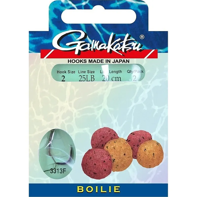 Direct Verzonden Gamakatsu BKS LS-3313F Boilie Onderlijn 20cm H4 0.25mm - Voorradig