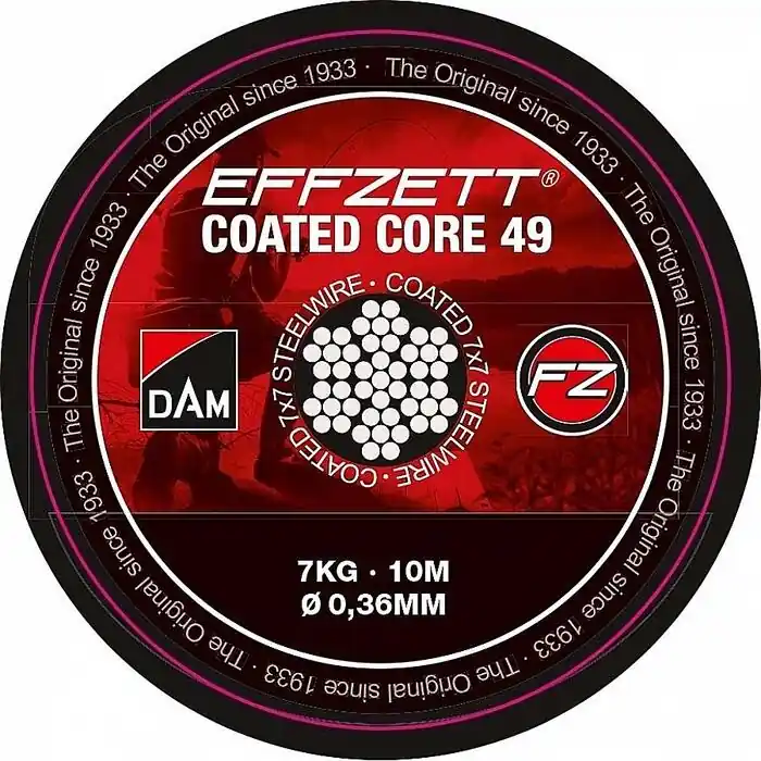 Beperkt Aanbod Effzett Coated Core 49 10m 11kg 0.52mm - Voorradig