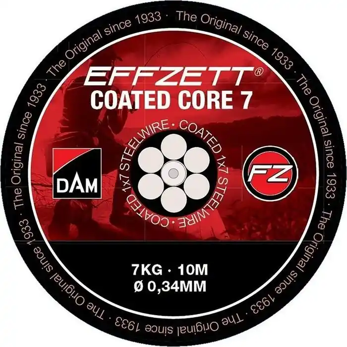 Superprijs Effzett Coated Core 7 10m 7kg 0.34mm