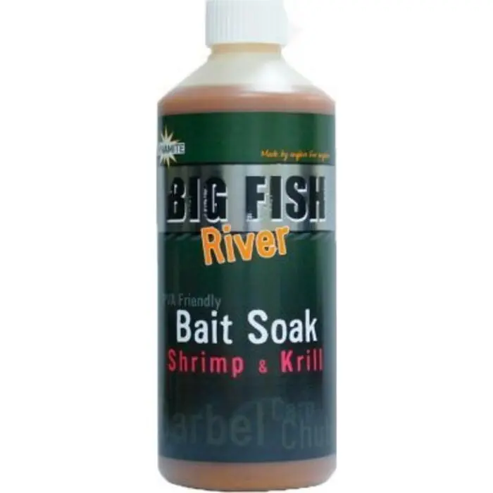 Dynamite Baits Big fish River Liquid Booster Shrimp - Krill 500ml Populair