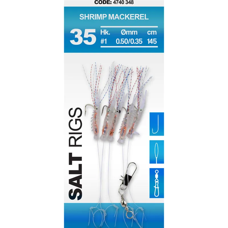 Shop Nu Spro Saltwater Salt Rig #35 Shrimp Mackerel #1
