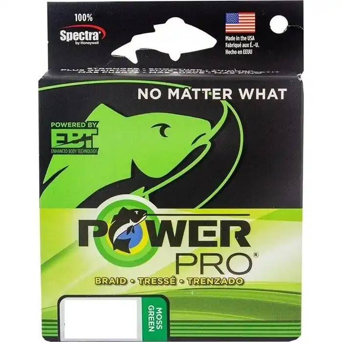 Populair Shimano Powerpro Moss Green 135m 0.15mm 9kg - Voorradig