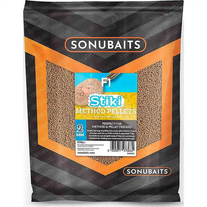Beperkte Voorraad Sonubaits Stiki F1 Method Pellets 2mm - Voorradig
