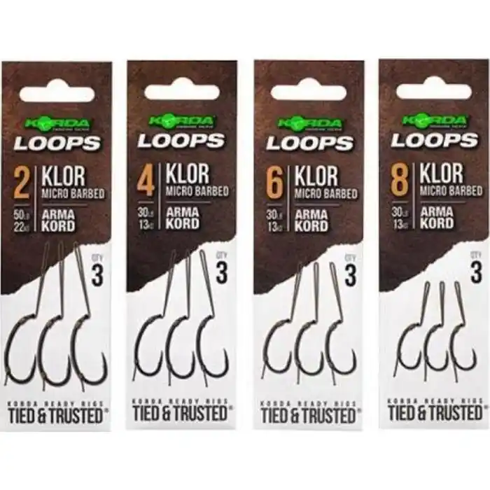 Veilige Betaling Korda Loop Rigs Klor H4 30Lb - Voorradig