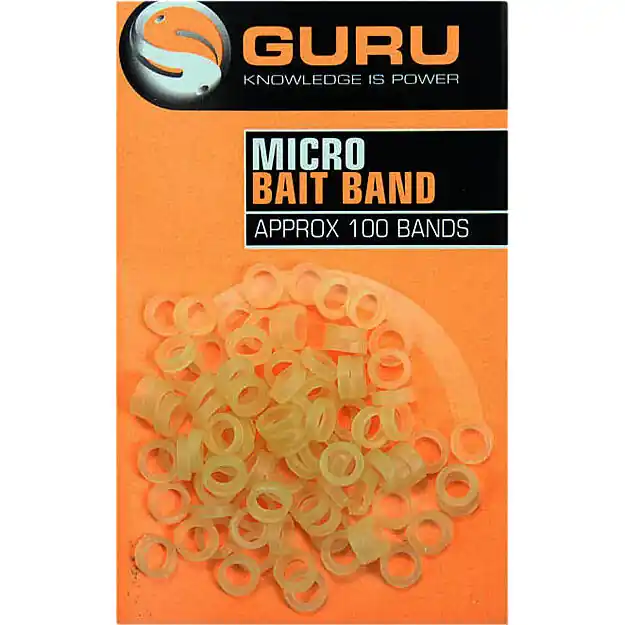 Guru Bait Bands 4mm 100pcs Merkproduct