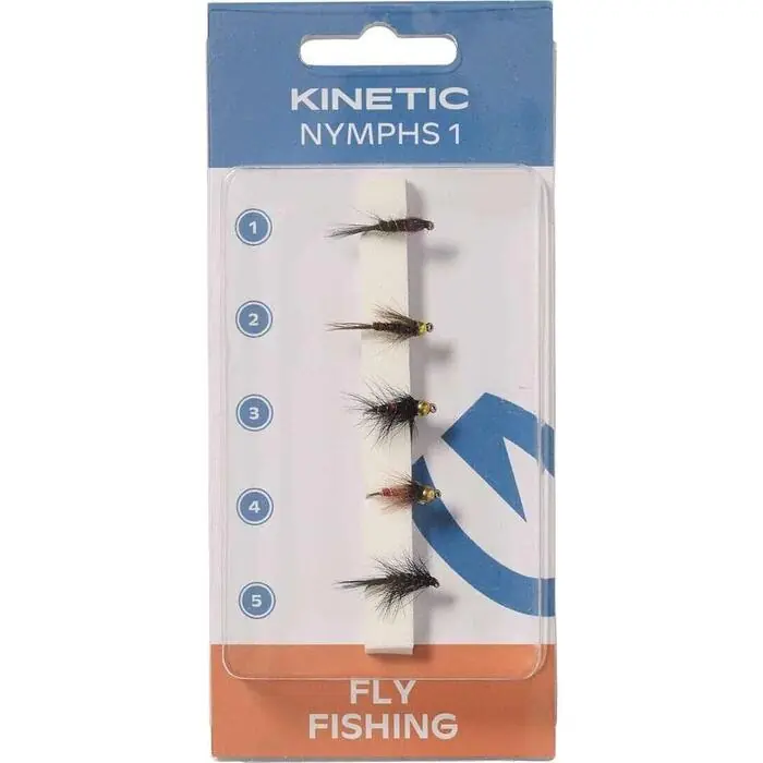 Koop Online Kinetec Set Vliegen 5 st Dry I - Voorradig
