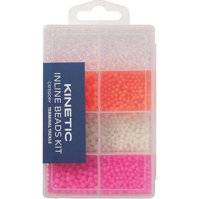 Speciale Aanbieding Kinetic Inline Beads Kit Pink/Fluo/Glow/Clear