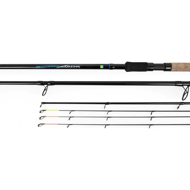 Aanbieding Preston Monster Xtreme Distance Feeder 3.60m 150gr - Voorradig