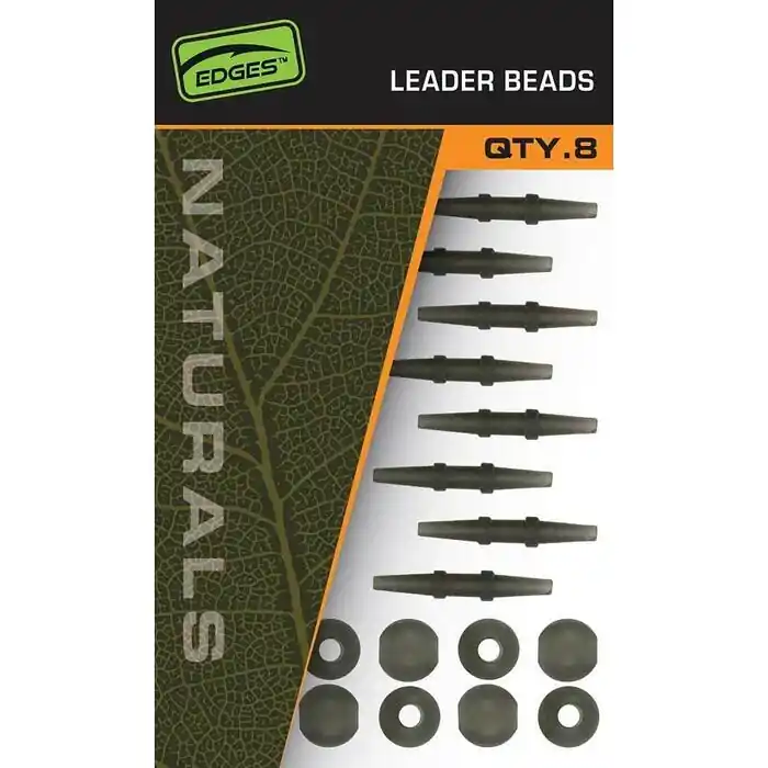 Direct Beschikbaar Fox Edges Naturals Leader Beads x 8