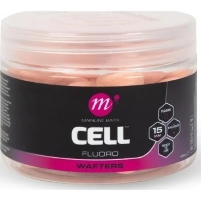 Mainline Fluoro Wafters Cell 15mm Pink - Voorradig Alleen Vandaag