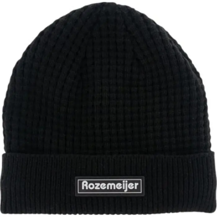 Rozemeijer Fleece Beanie Black - Voorradig Tijdelijk Beschikbaar