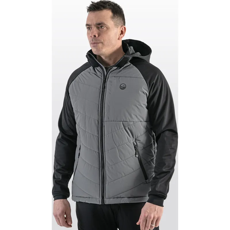 Shop Nu Guru Hybrid Jacket Charcoal XXXXL