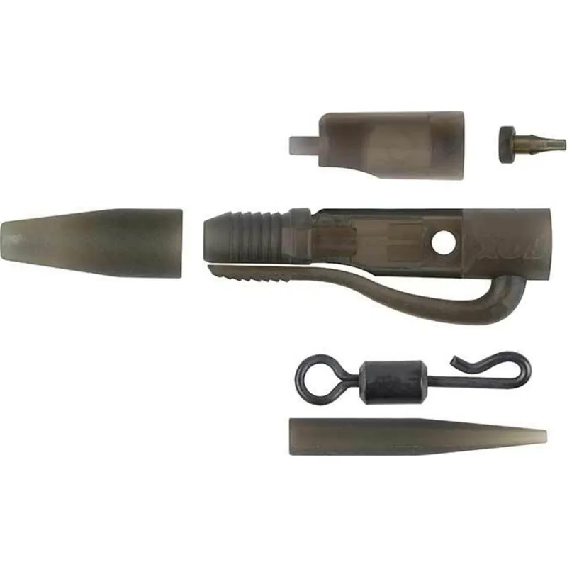Fox Edges Tubing Leadclip Kit Camo 5pcs - Voorradig Direct Verzonden