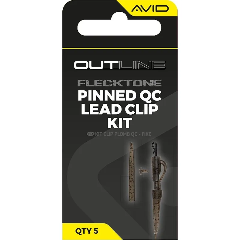 Lage Kosten Avid Outline FleckTone Pinned QC Lead Clip Kit