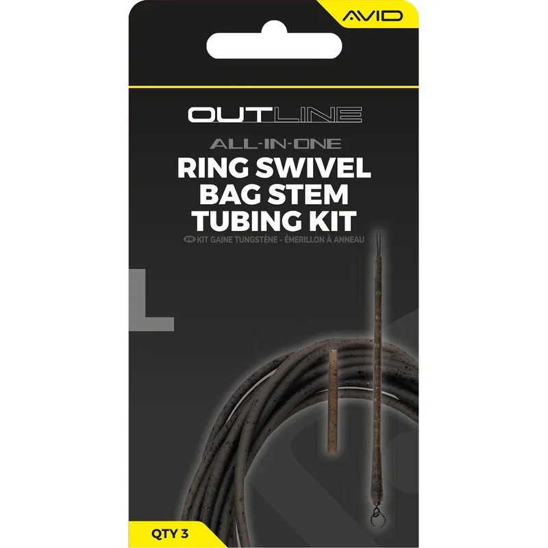 Avid Outline Bag Stem Tungsten Tubing Kit Ring Swivel Finale Uitverkoop