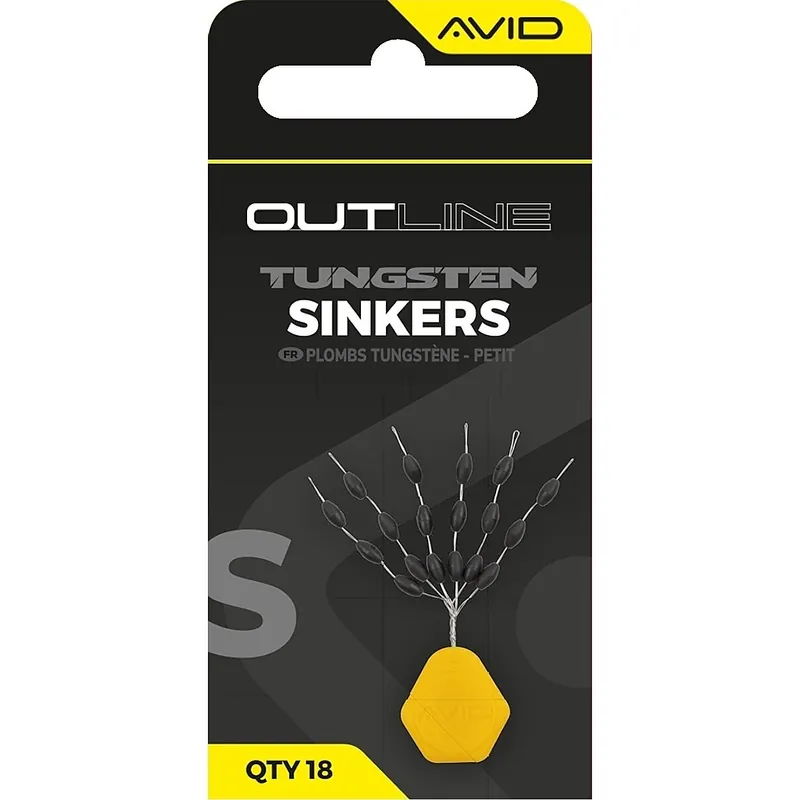 Avid Outline Tungsten Sinkers Small Gereduceerde Prijs