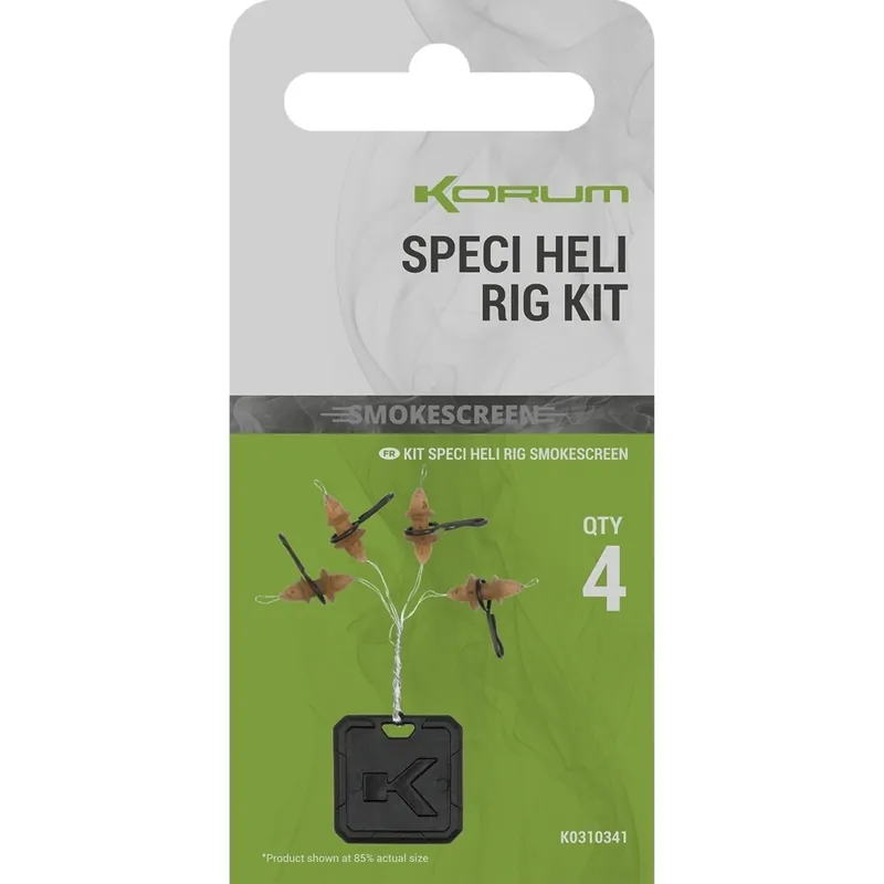 Express Levering Korum Smokescreen Speci Heli Rig Kit