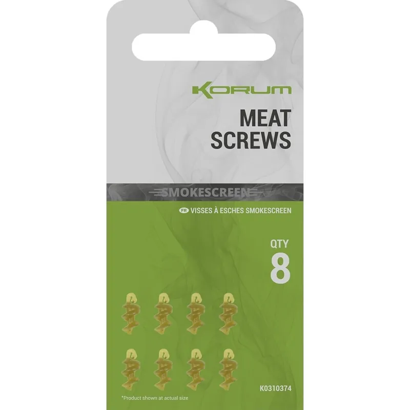 Korum Smokescreen Meat Screws Uitverkoop