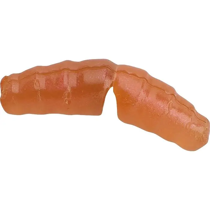 Goedkoop Berkley Powerbait Action Waxies 2cm Chartreuse Shad