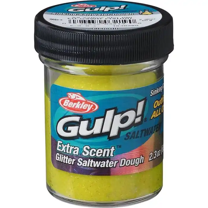 Berkley Gulp! Dough Black Silver Gold Glitter Beste Prijs