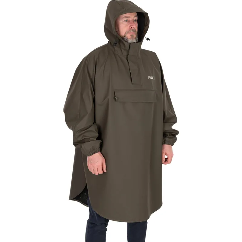 Fox Khaki Poncho One Size Favoriet