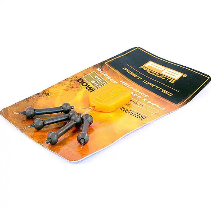 Direct Beschikbaar PB Products Downforce Tungsten X-Small Heli-Chod Rubber and Beads Silt