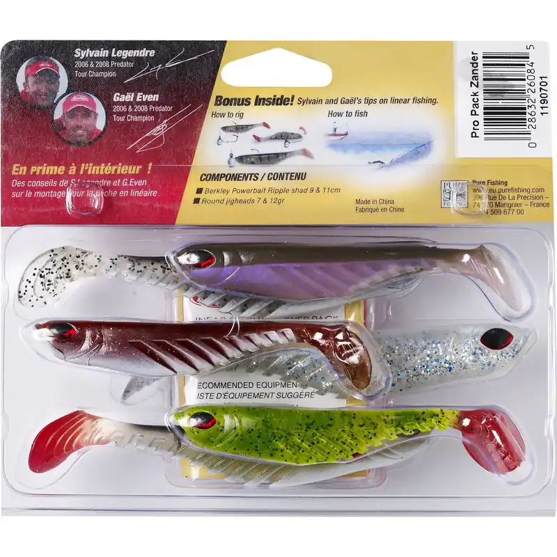 Gecertificeerd Berkley Powerbait Snoekbaars Pro Pack