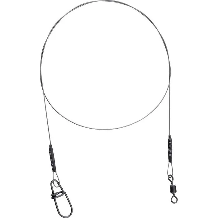 Spro Matt Black Leader 1x1 Titanium 0.4mm 40cm 15kg 1st Laatste Kans