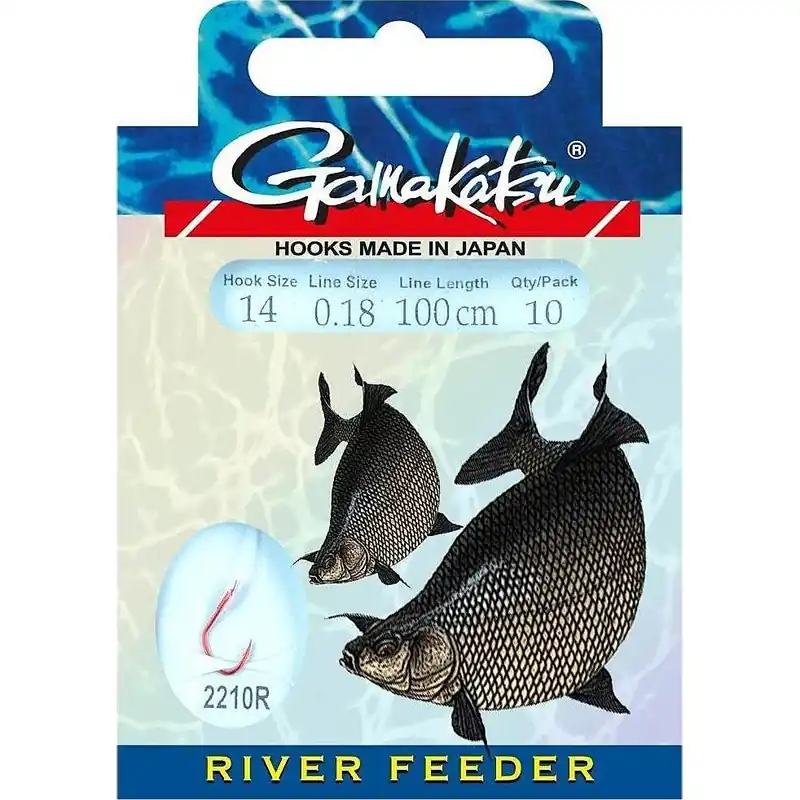 Beperkt Aanbod Gamakatsu BKD LS-2210R Brasem Rivier Feeder 100cm H10 0.20mm - Voorradig
