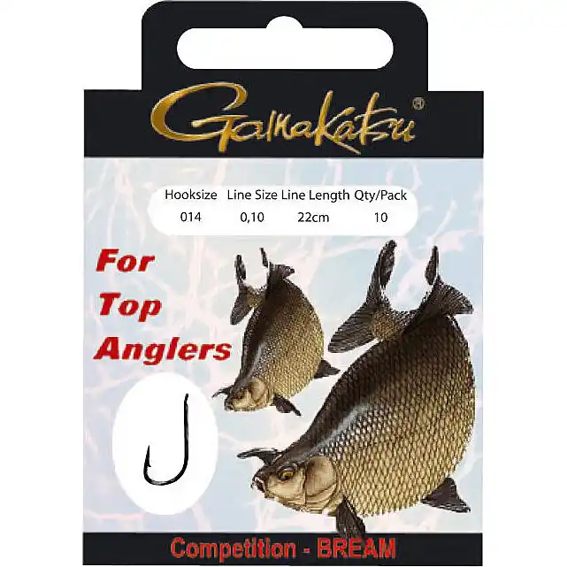 Gamakatsu BKS-1100B Bream Competion Range 22cm H12 0.10mm - Voorradig Goedkoop