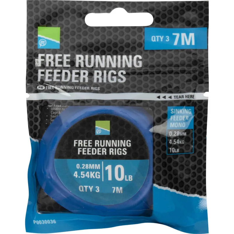 Populair Preston Free Running Feeder Rigs