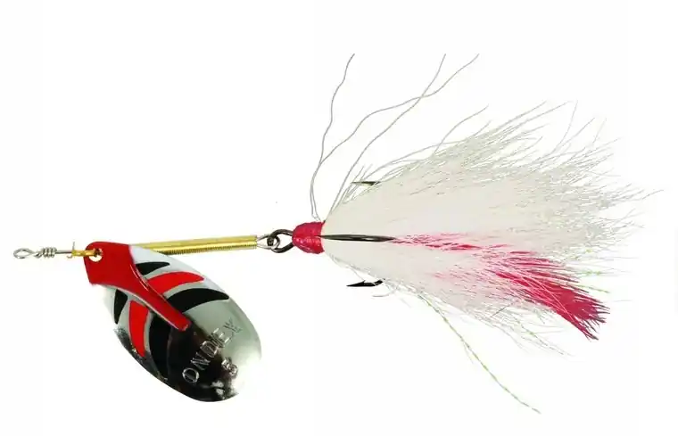 Ondex Buck Spinner bucktail spinner Zilver Gedecoreerd Voordeelprijs
