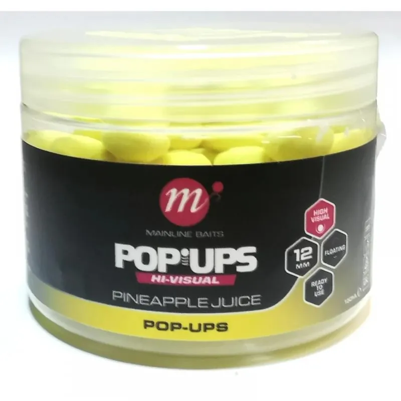 Seizoensaanbieding Mainline Hi-Visual Pop-Ups 12mm Pineapple Juice
