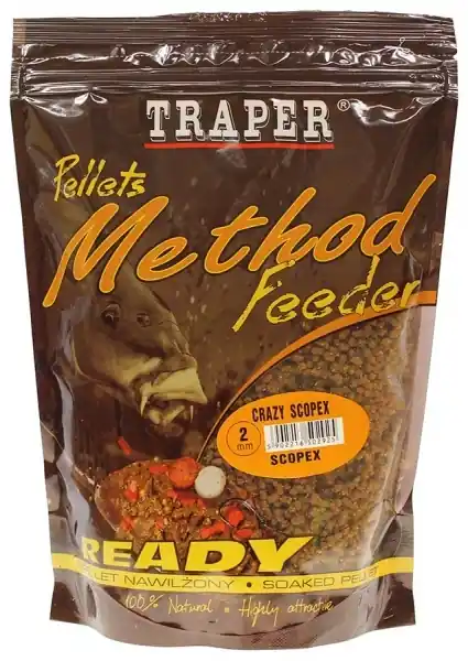 Traper Method Feeder Pellet Ready Crazy Scopex Meest Verkocht
