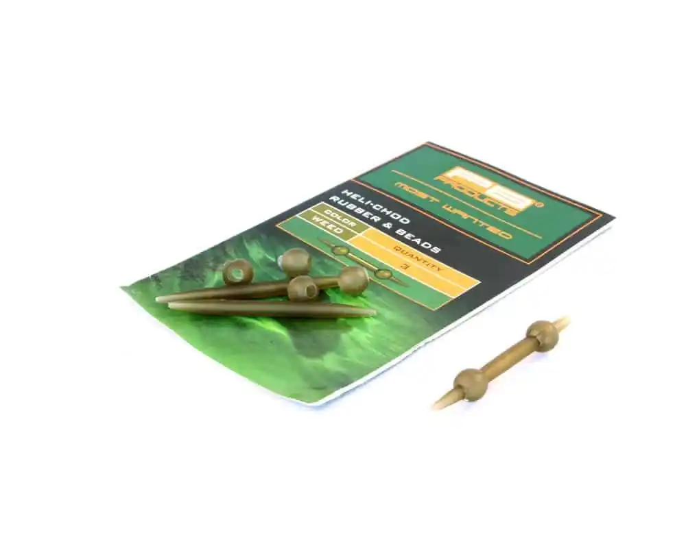 Direct Beschikbaar PB Products Heli-Chod Rubber & Beads