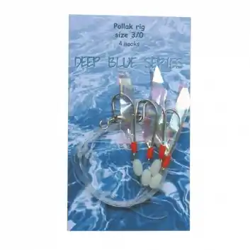 Albatros Deep Blue Pollack Rig Shinyfly Flex Speciale Aanbieding