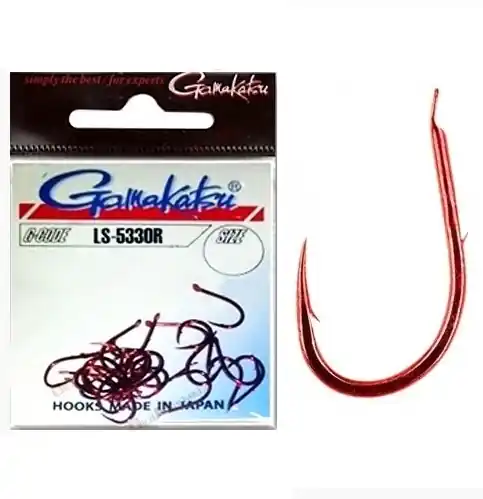 Beste Prijs Gamakatsu Haak LS-5330R - Rood