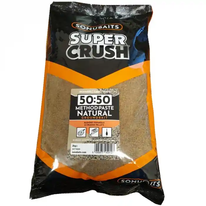 Gratis Retour Sonubaits Supercrush 50:50 Mehod Paste Natural