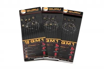 Guru QM1 Bait Band Rigs 10cm Flitsaanbieding