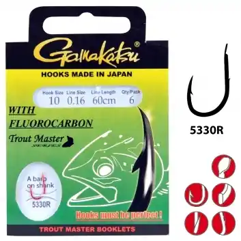 Meest Verkocht Gamakatsu Trout Master Fluorocarbon 5330