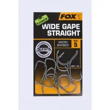 Fox Edges Armapoint Wide Gape Straight Haken Exclusieve Aanbieding