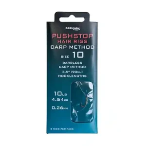 Populair Drennan Pushstop Carp Method Hair Rigs