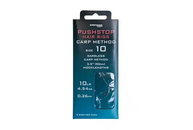 Populair Drennan Pushstop Carp Method Hair Rigs
