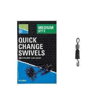 Preston Quick Change Swivels Dagaanbieding