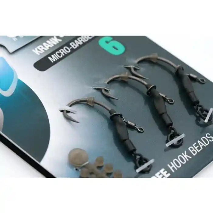 Snelle Levering Korda Spinner Hook Sections Micro Barbed Krank